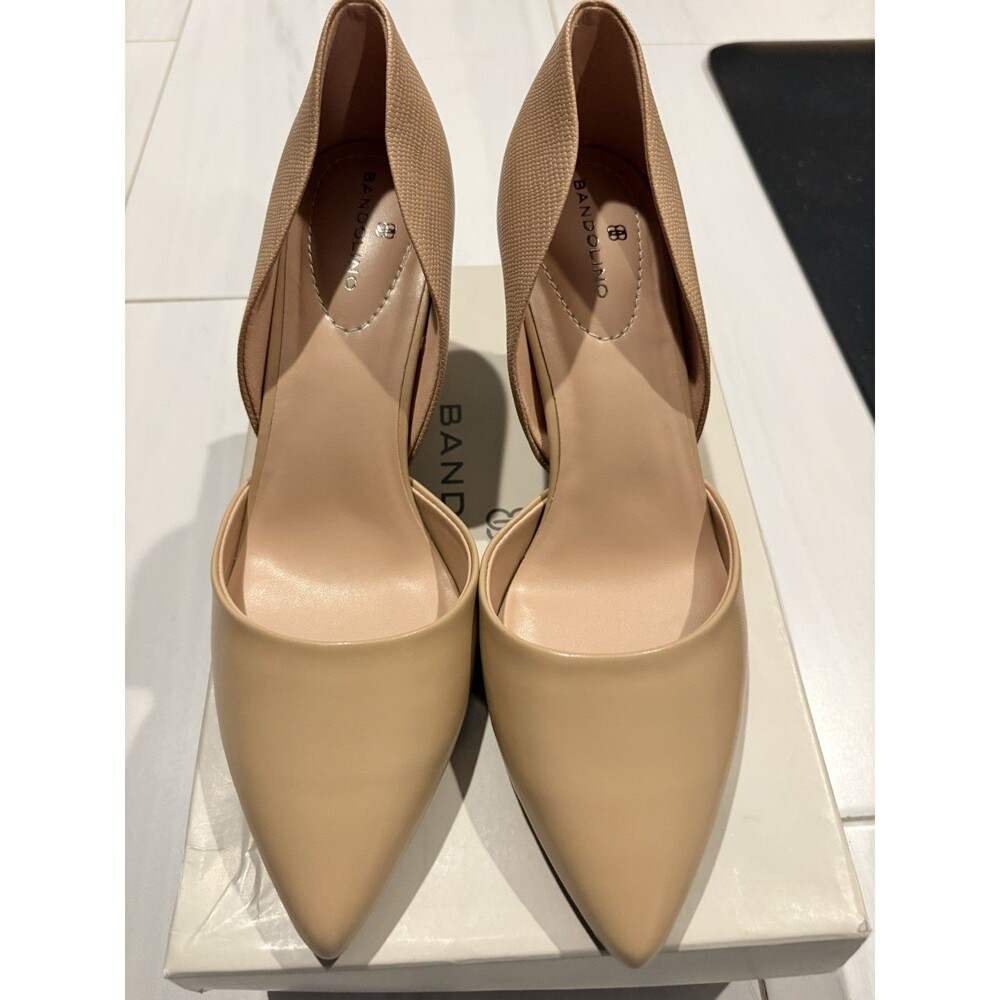 Bandolino Natural Pump Heels 8.5M New In Box